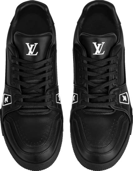 louis vuitton sneakers 2018 black|all black Louis Vuitton sneakers.